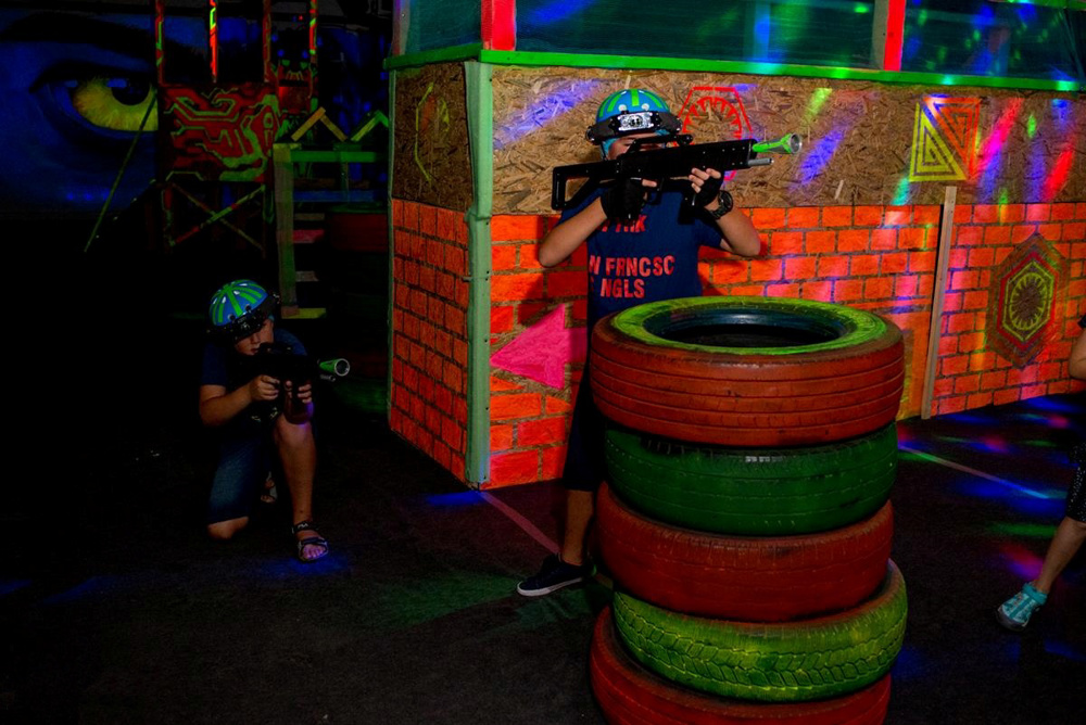 strategia de echipa in laser tag